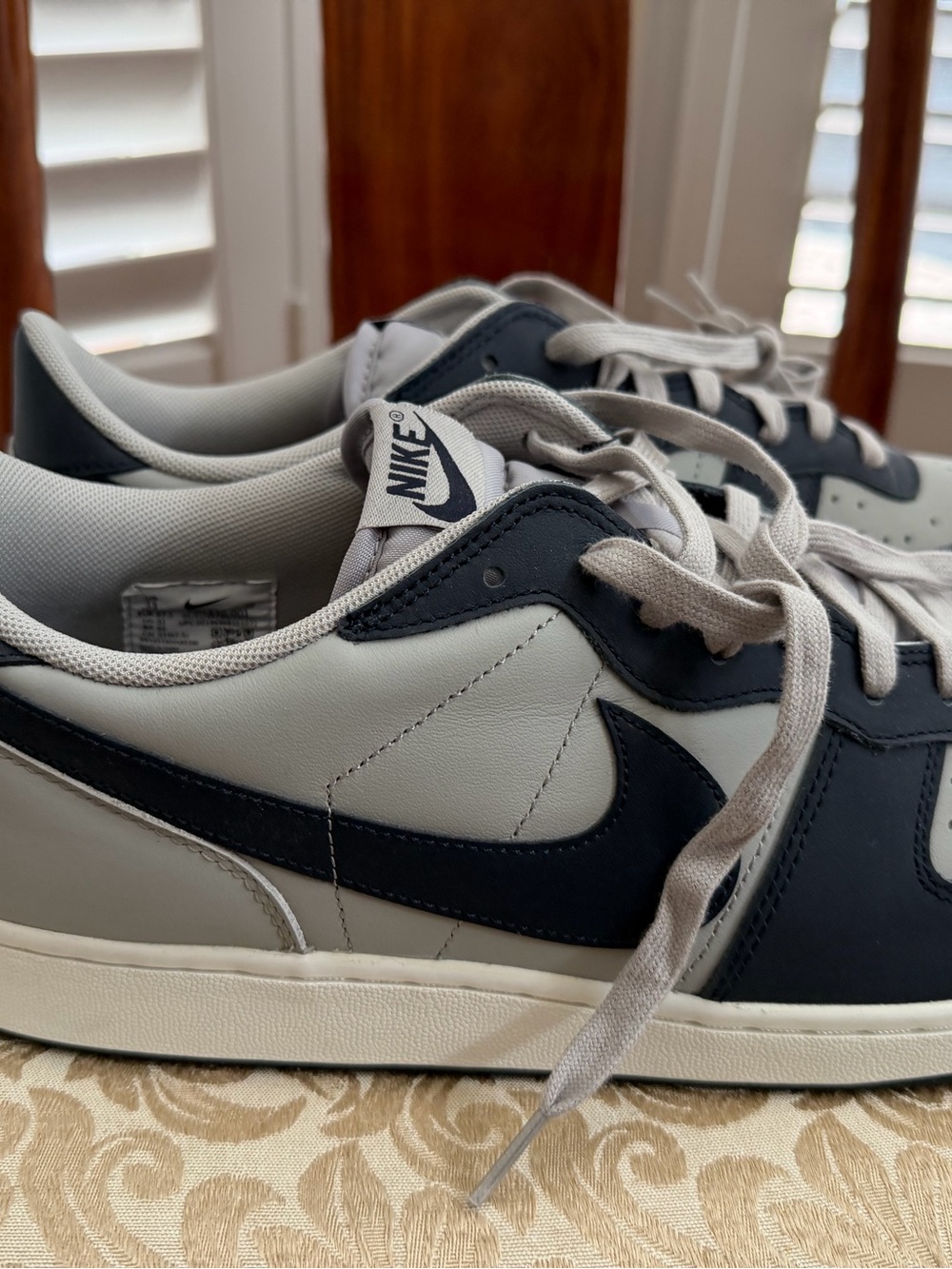 Nike Terminator Low Georgetown Size 13 - Picture 2 of 6